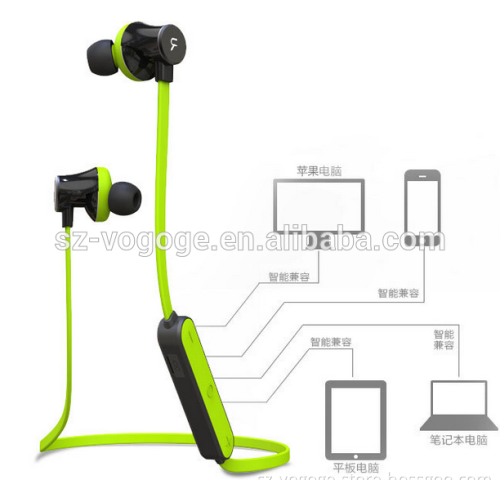 outdoor wireless earphone 4.0 bluetooth version bluetooth headset 2016